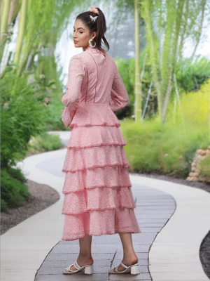 Lacey Layered Dress (LN00109) - Image 10