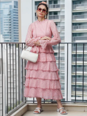 Lacey Layered Dress (LN00109) - Image 7